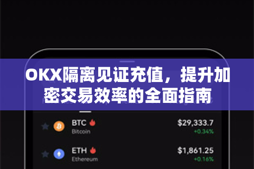 OKX隔离见证充值，提升加密交易效率的全面指南
