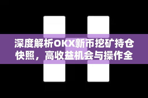 深度解析OKX新币挖矿持仓快照，高收益机会与操作全攻略