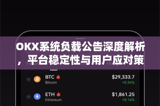 OKX系统负载公告深度解析，平台稳定性与用户应对策略全指南