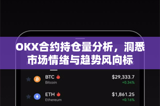 OKX合约持仓量分析，洞悉市场情绪与趋势风向标