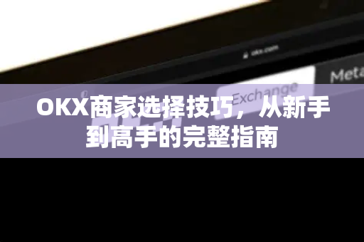 OKX商家选择技巧,从新手到高手的完整指南 OKX商家选择技巧,从新手到高手的完整指南