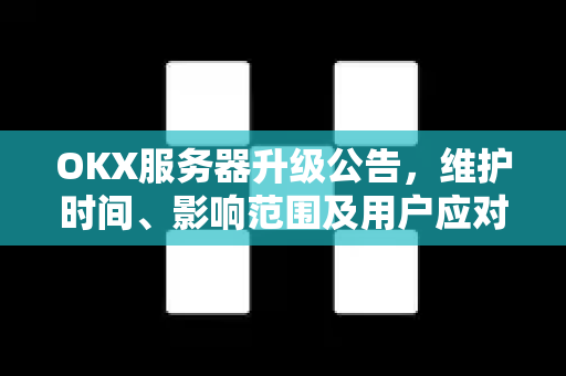 OKX服务器升级公告,维护时间、影响范围及用户应对全攻略 OKX服务器升级公告,维护时间、影响范围及用户应对全攻略