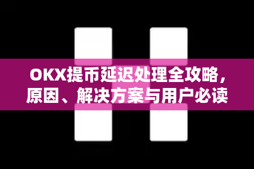 OKX提币延迟处理全攻略,原因、解决方案与用户必读提示 OKX提币延迟处理全攻略,原因、解决方案与用户必读提示