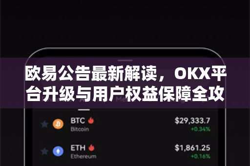 欧易公告最新解读,OKX平台升级与用户权益保障全攻略 欧易公告最新解读,OKX平台升级与用户权益保障全攻略