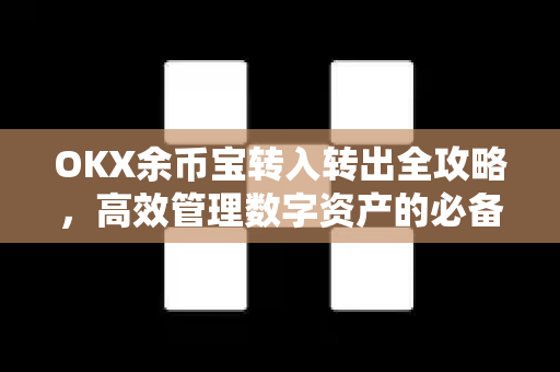 OKX余币宝转入转出全攻略,高效管理数字资产的必备技能 OKX余币宝转入转出全攻略,高效管理数字资产的必备技能