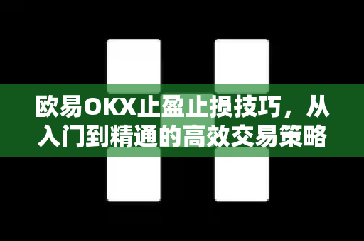 欧易OKX止盈止损技巧,从入门到精通的高效交易策略 欧易OKX止盈止损技巧,从入门到精通的高效交易策略