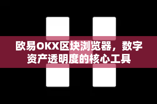 欧易OKX区块浏览器,数字资产透明度的核心工具 欧易OKX区块浏览器,数字资产透明度的核心工具